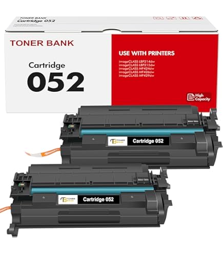 Canon Toner Cartridge 053H BLACK 2本セット Amazon.com: Canon 052H Black High Yield Toner Cartridge